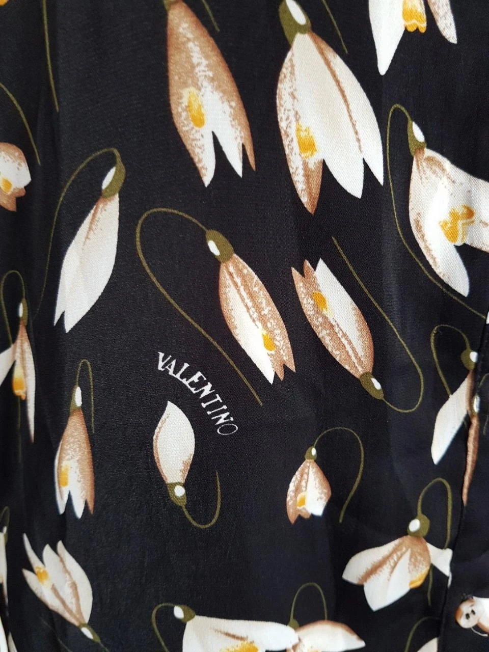 🖤Sublime Vloeiende Bloes met Bloemenprint ZWART VAMIILA Maat 42 - Chic & Boheems🌷 – photo 3